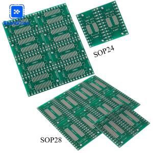 10PCS SMD to DIP 어댑터 보드 유니버설 플레이트 SOP8/14/16/20/24/28 IC 소켓 SOP