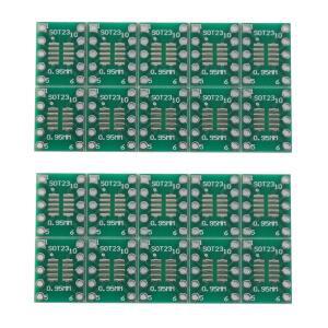 10/20pcs PCB 어댑터 보드 SOP10 SMD DIP 변환기 플레이트 0.5mm