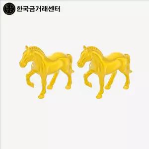 24K 말 오브제 1g (2개)
