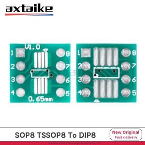 20PCS SOP8 전송 보드 DIP 핀 피치 IC 어댑터 플레이트 변환 0.65/1.27mm