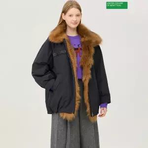 베네통 카네 폭스벨리 구스 패딩 BAPD54461