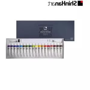 신한 전문가용 수채화물감 12ml 20색세트 고체수채화 수채물감 미술재료 t-FB1F8