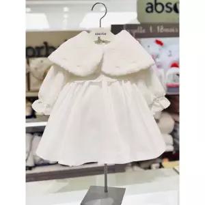 [압소바](하남점)(압소바 26년FW 임신출산축하선물)로델 케이프 드레스(AB2652OW04)아이보리