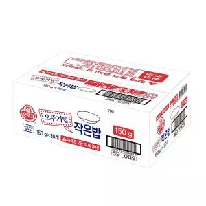 오뚜기 오뚜기밥 작은밥 150g x 30개