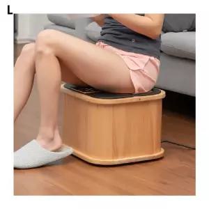 좌훈겸용 건식족욕기 GOOD-F5발관리 풋관리 탕기 찜질 사우나 가정용 나무 부모님선물 어버이날선물