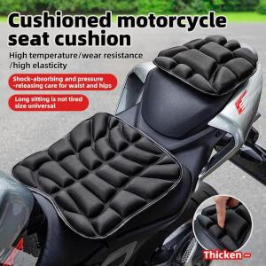 2팩 범호환용 오토바이 시트 커버 3D 젤 쿠션 패드 산악 자전거 호환용 통기성 충격 흡수