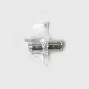유리다보 선반나사 가구부속 선반다보 해펠레 유리용) 투명유리막다보 (5mm