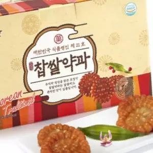 명절선물세트 추석 단체 찹쌀약과세트 호정가 3KG 약 80개입