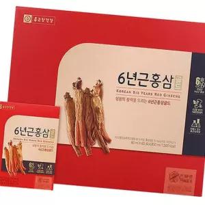 (올핀)홍삼골드 6년근 80mlX60포 종근당 건강 고려인삼 스틱 선물세트