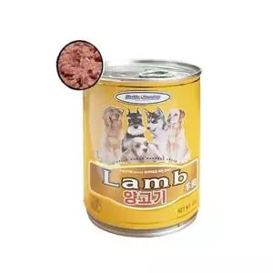 강아지 캔사료 양고기 400g 습식 통조림 간식