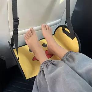 뒷좌석 다리 지지대 차량용품 발받침대 사무실 책상발판 다리받침