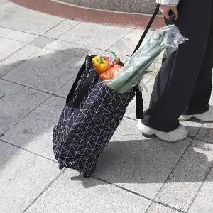 히키스 신혼 엄마선물 가방 장바구니 초경량 쇼핑카트