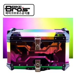 [바이크브로스몰] 레인보우 탑박스 65L 오토바이 알루미늄 탑박스65L  배달대행 탑박스 스쿠터 배달통 65L