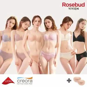 [NS홈쇼핑][방송히트]비비안 로즈버드 153 스킨 앤 누디 노와이어 브라팬티 세트 13종..[30504393]