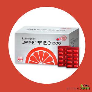 고려은단 비타민C1000 1080mg x 600정 1박스 (20개월분) V