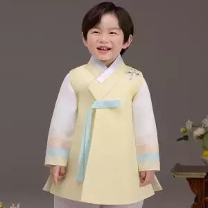 QT922-한울라임 남아한복 아동한복