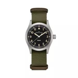 해밀턴 H69401930 카키필드 남성 나토밴드 쿼츠 38mm (NEW모델)