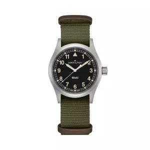 해밀턴 H69401930 카키필드 남성 나토밴드 쿼츠 38mm (NEW모델)