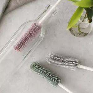 실리콘 병솔 입구좁은병 세척솔 패트병 오일병 닦는솔/젓병세척/텀블러/수세미/병수세미/젖꼭지솔/병세척