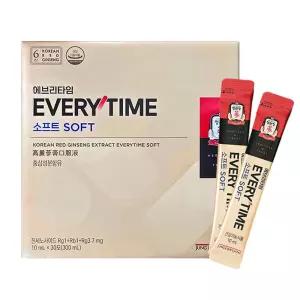 정관장 홍삼정 에브리타임 소프트 10ml x 30포 1박스 액상스틱 홍삼액 V