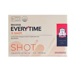 정관장 홍삼정 에브리타임 샷 20ml x 20병 1박스 홍삼액 명절 선물 V