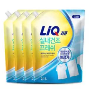 리큐 프레쉬 실내건조 2.1L 4개 일반/드럼 택 1