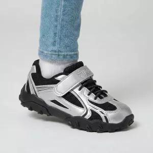 휠라 키즈 리틀에샤페 블랙실버 BLACK/GRAY FK261SN01X008 001