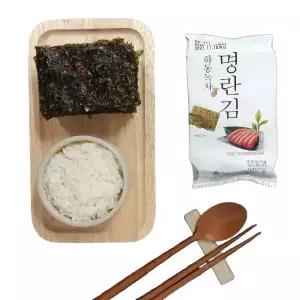 명란 벌크 소금대신 뿌린 하동녹차 명란김김 6g 36봉 명란김 곱창김 미니김 도시락김 돌김 돌자반