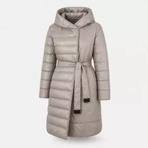막스마라 여성 노베프 리버시블 벨트 패딩 코트 도브그레이) 2529496055600 019