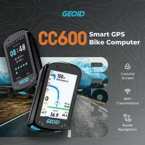 레저 자전거 GEOID CC600 컬러 스크린 컴퓨터 스마트 내비게이션 GPS 무선 속도계 와이파이 ANT 11 개 언어
