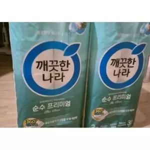 깨끗한나라 3겹 순수프리미엄 더 클래스 화장지 30m X 30롤 2팩