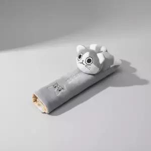 자동차 안전벨트 쿠션 보호대 귀여운 강아지 고양이 캐릭터 패드