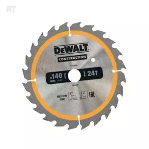RT리빙 디월트 목공용 원형톱날 DT20434 140mm 24날 목재절단날 140mm원형톱날