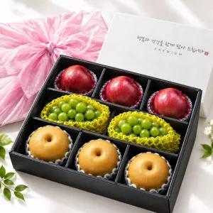 사과 배 샤인머스캣 혼합세트 한가위 6호 추석 명절선물 과일 선물세트