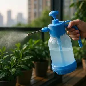 파워 분무기 자동압축 1.2L 정원 원예 농약청소 다용도 스프레이 가압펌프 미스트