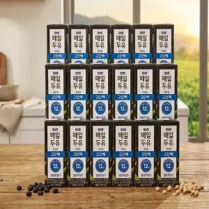 매일두유 검은콩 고단백 190ml, 48개