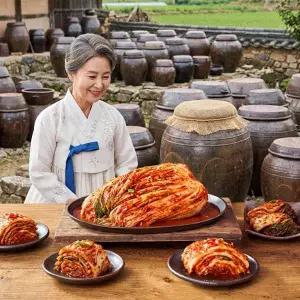 [정성곳간]강순의 명인의 포기김치 5kg (제조사 : 자연의명가)