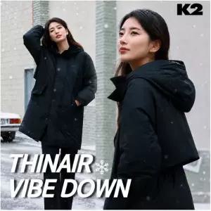 갤러리아 케이투 여성 수지 롱다운 씬에어 NEW 바이브 VIBE KWW24558