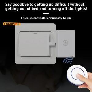 무선 제어 라이트 스위치 오프 도구 자동 버튼 푸셔 지능형 USB 충전식 게으른 리모컨