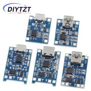 5/10Pcs 마이크로 USB 5V 1A 18650 TP4056 보호 기능이있는 리튬 배터리 충전기 모듈 보드 이중 기능 이온