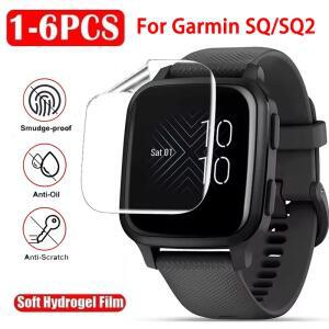 Garmin Venu SQ2 풀 커버 용 소프트 하이드로 겔 필름 Smartwatch 액세서리 스크래치 방지 화면 보호기