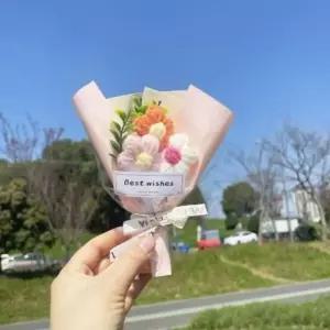 꽃다발 니트 미니