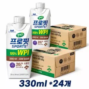셀렉스 프로핏 웨이프로틴 WPI 드링크 초콜릿 330ml 24개(G)