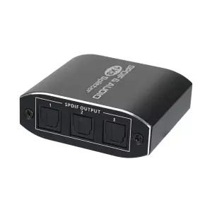 1x3 오디오 스플리터 분배기 SPDIF AUDIO SPLITTER스위치 컨버터 변환 아날로그 디지털 사운드 분배 익스트