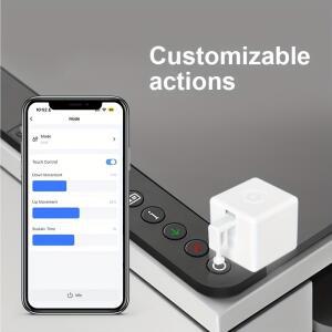 새로운 Zigbee 스마트 핑거봇 플러스 스위치 버튼 푸셔 터치 암 Tuya 라이프 제어 Alexa Google Alice와