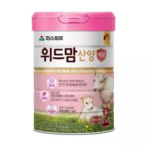 파스퇴르 위드맘 산양 제왕 분유 2단계 750g 1개