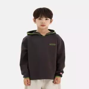 [아웃도어 프로덕츠 키즈]후드 긴팔 티셔츠 (카키) OD263IHD01_KHA