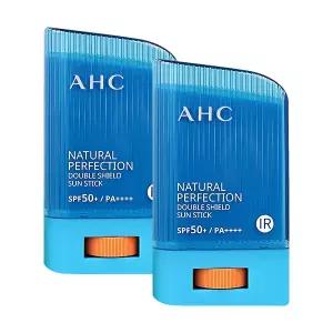 [AHC][1+1]  AHC 내추럴 퍼펙션 더블 쉴드 선스틱 22g