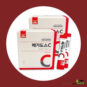 고려은단 메가도스C 비타민C 3000 3g x 100포 2개 V