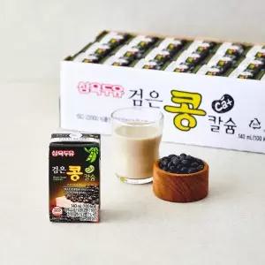 삼육식품 검은콩칼슘 두유 140ml 24개